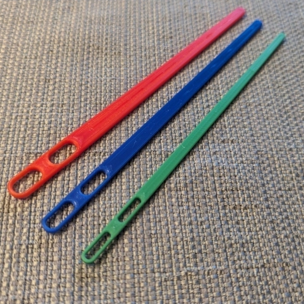 Drawstring Threader Needles for Hoodies/Shorts/etc 3D Printed